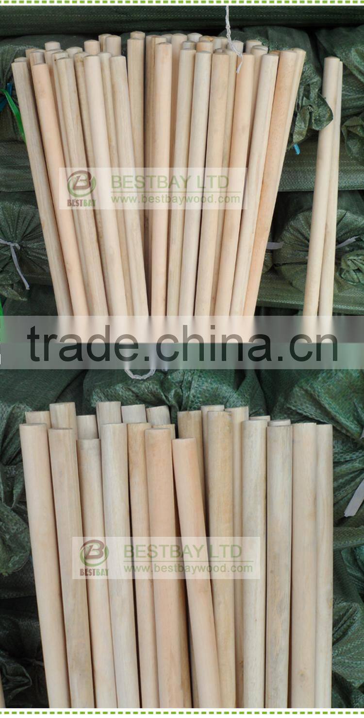 Customized natural wooden broom handle 2.2cm 2.5cm