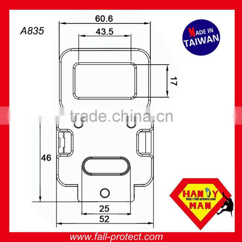 A835 Aluminum Quick Release Buckle