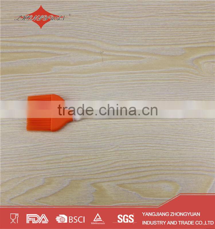 ZY-E3076B Custom design pastry tools plastic handle silicone brush