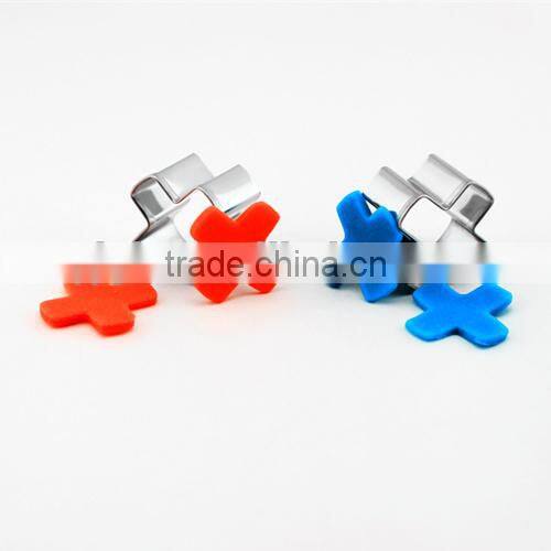 Kasun novelty cross shape metal cookie cutter set metal cookie cutter