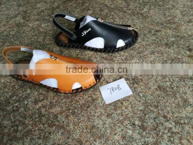 Good material Genuine Leather Sandal for men