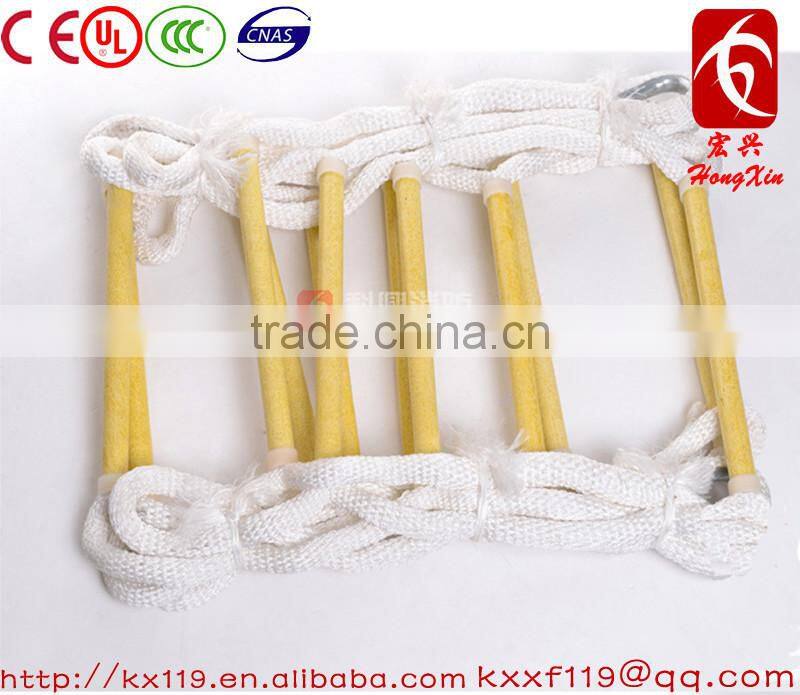 Lifesaving equipment steel wire Built-In Fire Escape Ladder