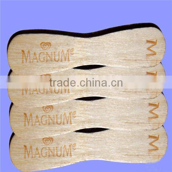 Birch wooden round edge eco friendly popsicle sticks