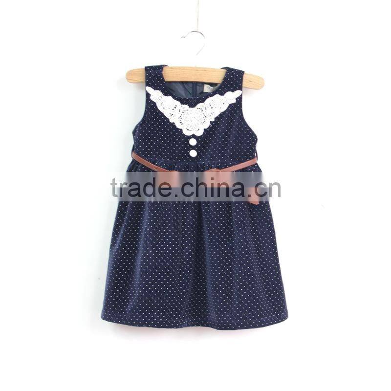 Baby Dress Cutting Wholesale Designer Clothing for Kids