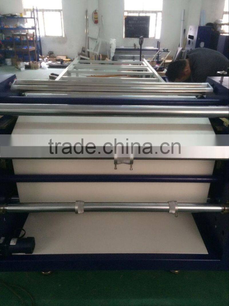 Roller textile printing heat transfer machine for sale