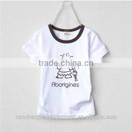 Wholsale good cheapest boy kids custom printed T shirt