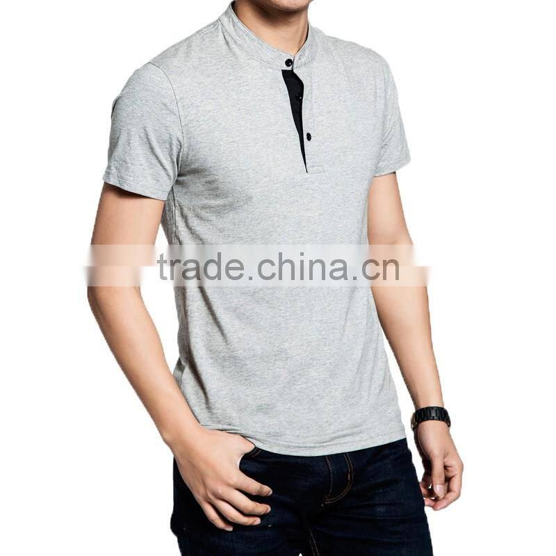 custom t-shirt blank t-shirt fashion design top quality men 100% polo t-shirt