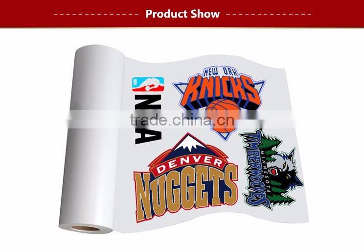 Guangzhou OEM DEM eco solvent heat transfer printing paper for clothing