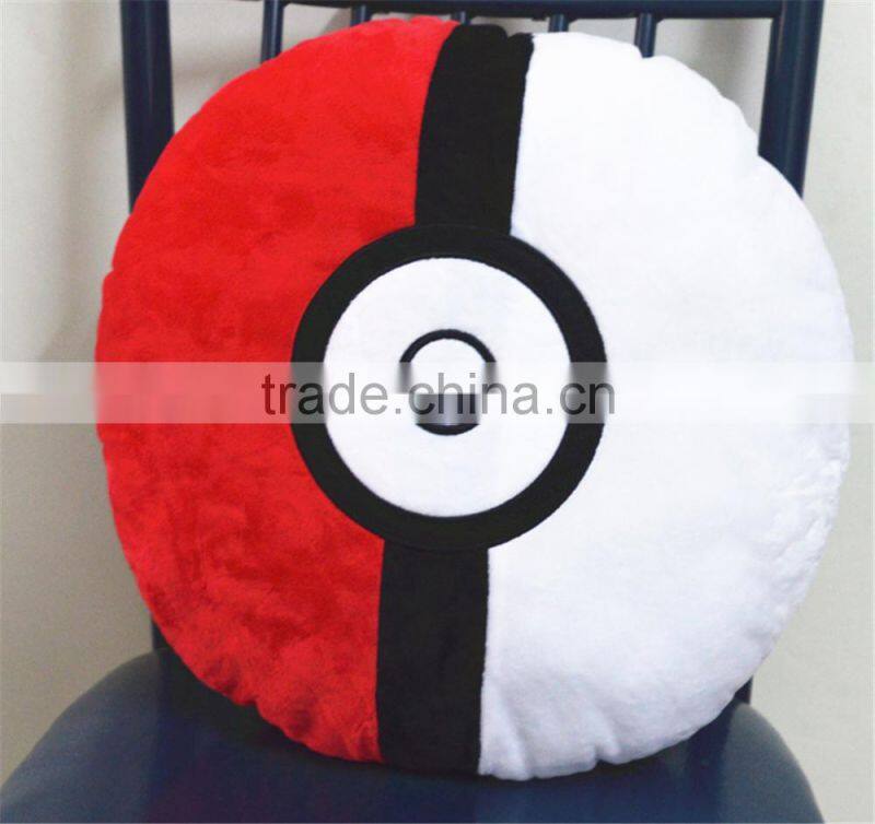 2016 custom wholesale pokemon go plush pillow