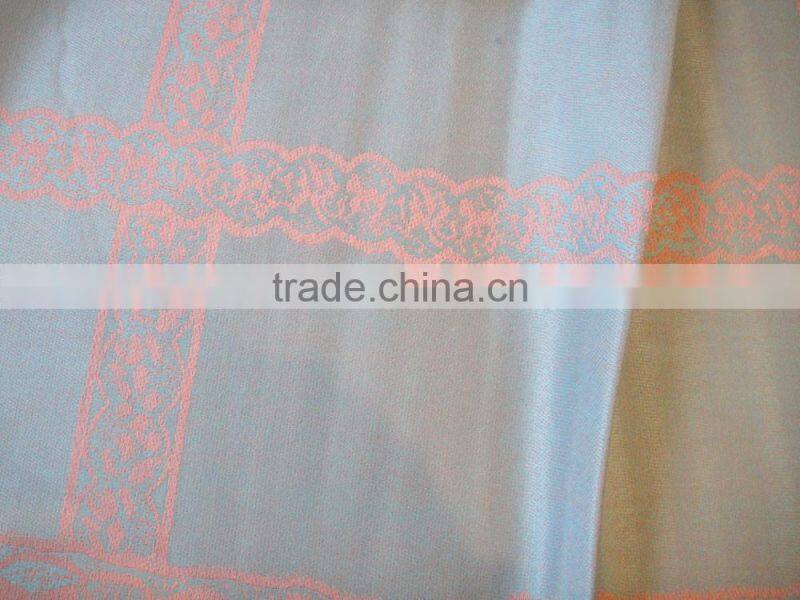 Fahion high quality woman100%rayon designer plaid rose scarf