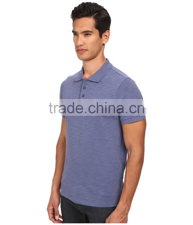 2015 latest custom short sleeve mens formal polo shirt from China factory cheap wholesale