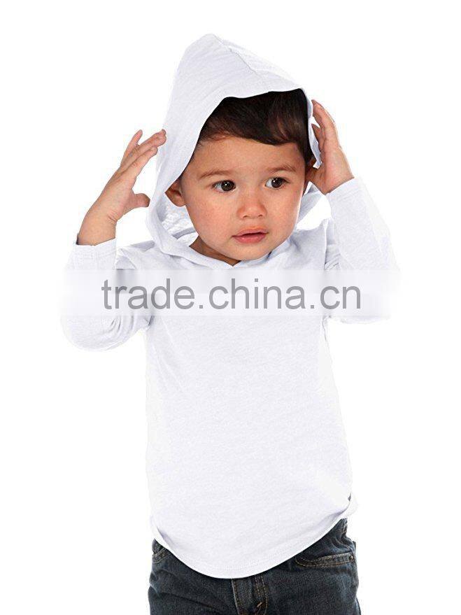 Infant Cotton Hoodies Kids Organic Cotton Fleece Hoodie Lightweight Baby Cute Pullover Sweatshirt Long Sleeve T Shirts Wholesale