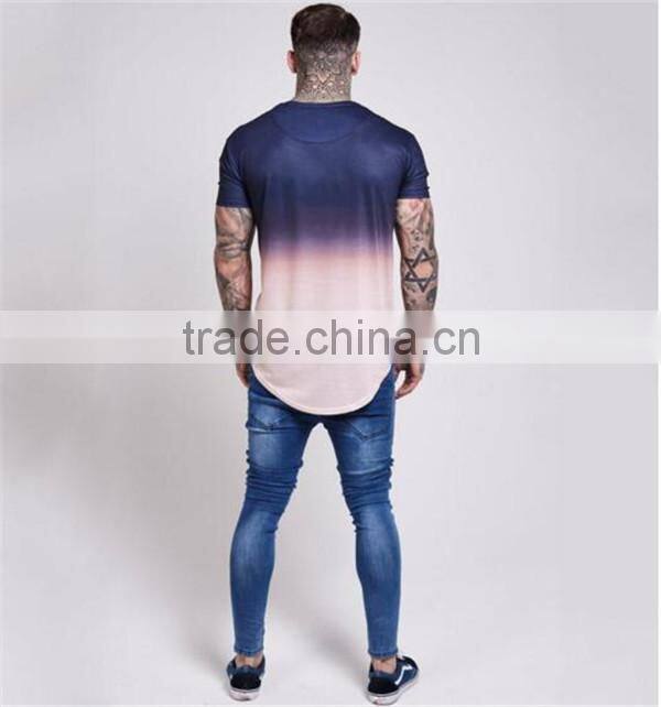 Custom stylish comfort digital printing t shirt