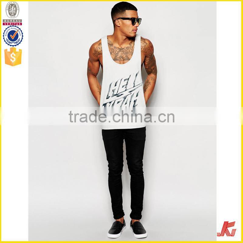 loose fit y back tank tops for men