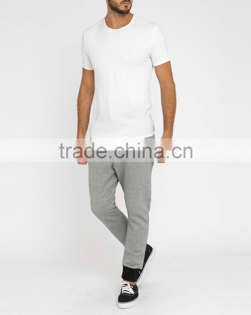 95% cotton 5% spandex Two Tones Loose Joggers