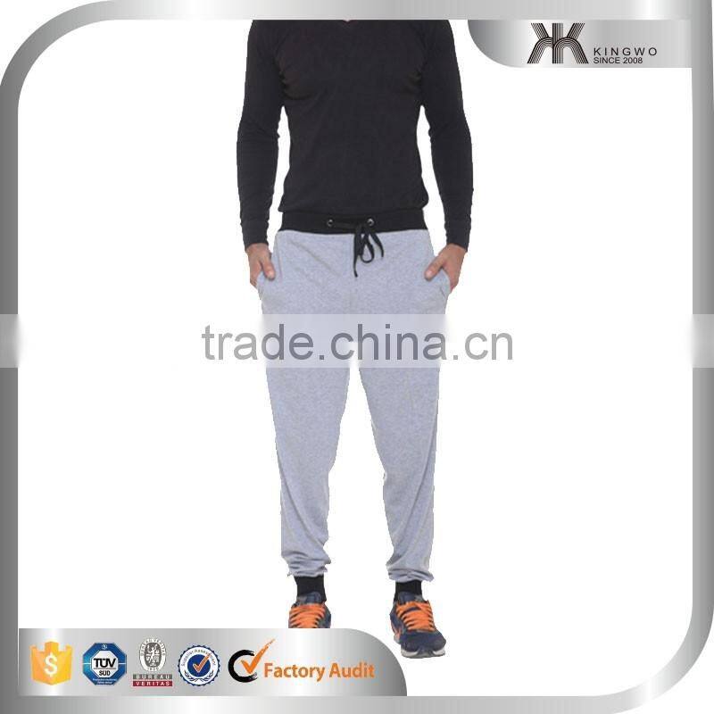 Men Casual Design Jogging Solid Color Plain Design Pants