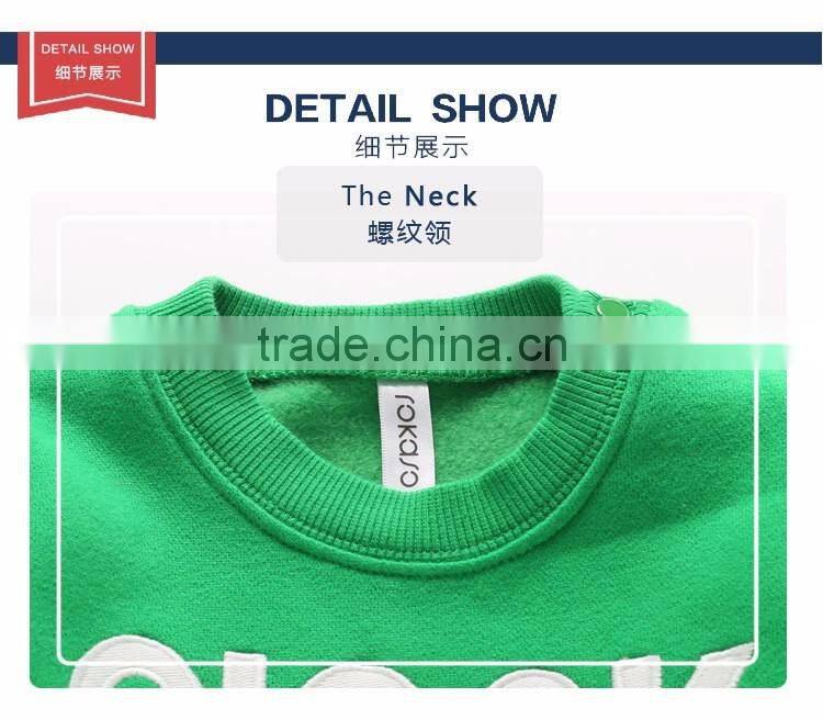 Custom Design Casual Apparel Children's Girls Clothing Kids Boys Clothes Outfit