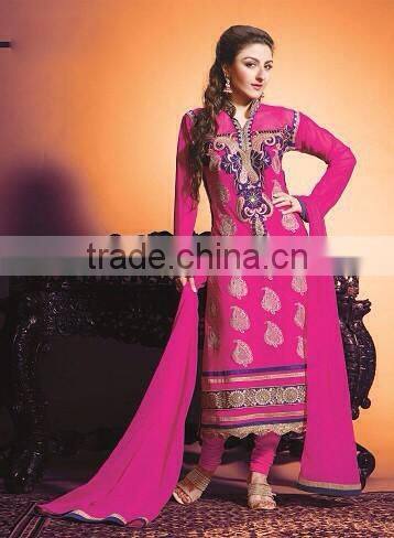 Balck color with zari rich embroidery work all over heavy Designer Semi Stitch Salwar Kameez