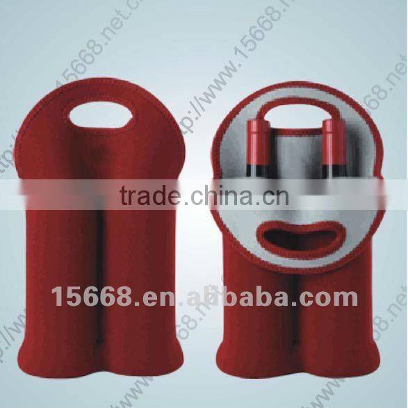 GR-B0318 unique design neoprene wine bottle holder