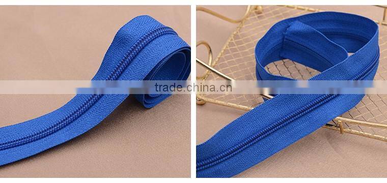 3# nylon zipper long chain Nylon Zipper Roll