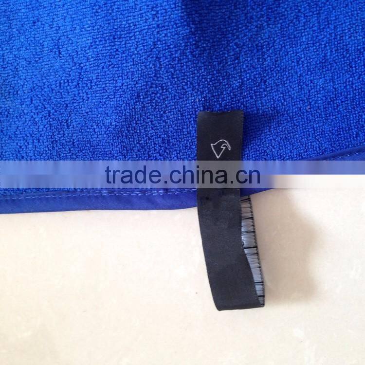 Microfiber towel beach sport travel microfiber fabric woven