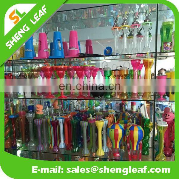 hot-sale plastic twist yard cup for juice