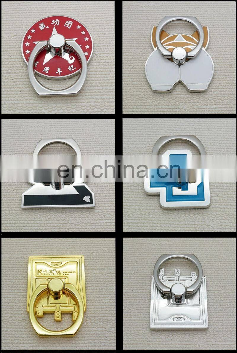 Custom metal ring holder for mobile phone
