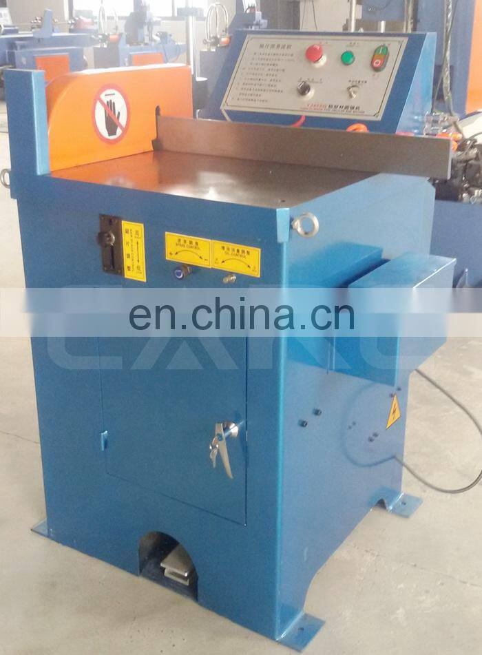 Semi automatic tube profile aluminum pipe saw machine