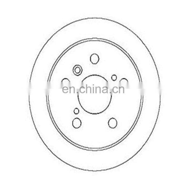 Brake Disc 43512-35180 Used For Toyota Hilux