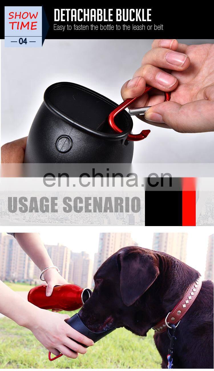 300ML 600ML 750ML Factory Direct Sale Pet Drinking Bottle Stainless Steel Water Outdoor Sport Bottle