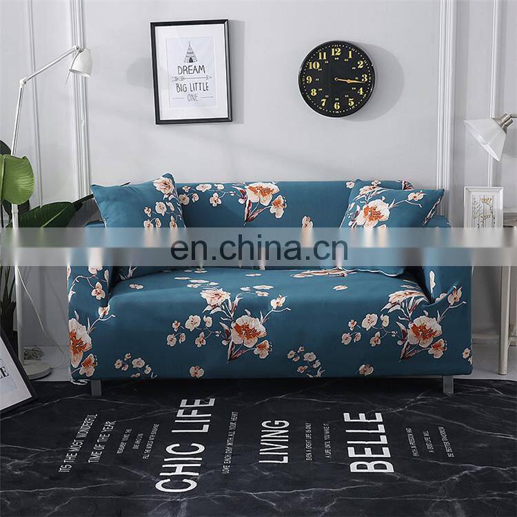 Universal Flower Bohemian Elastic Sofa Slipcovers Furniture Cover Protector Polyester Spandex Stretch Sofa Couch Covers