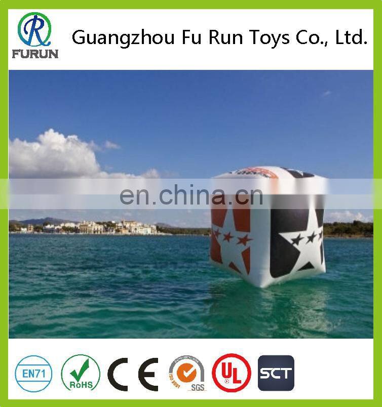 Summer inflatable floating maker buoy, large floating inflatable buoys