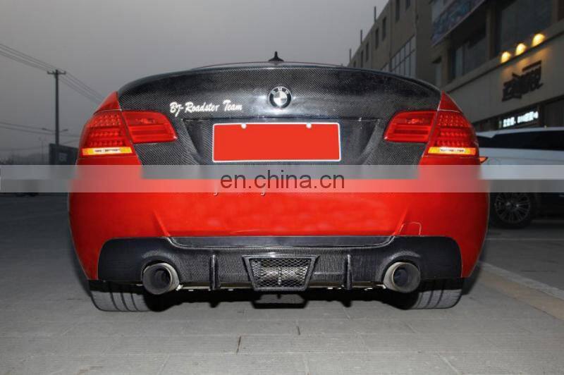 Carbon Fiber Rear Bumper Diffuser for BMW E92 M-tech 2008-2011