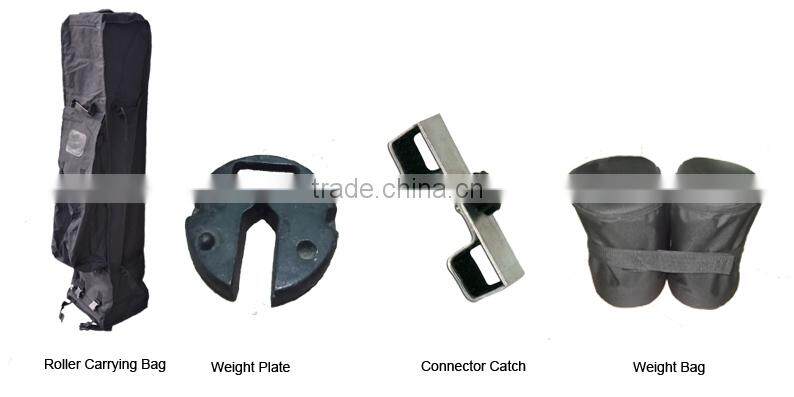 Custom Print Aluminum Pop Up Pagoda Tent 3x3m ( 10ft X 10 ft), Printed canopy & valance, 4 full walls