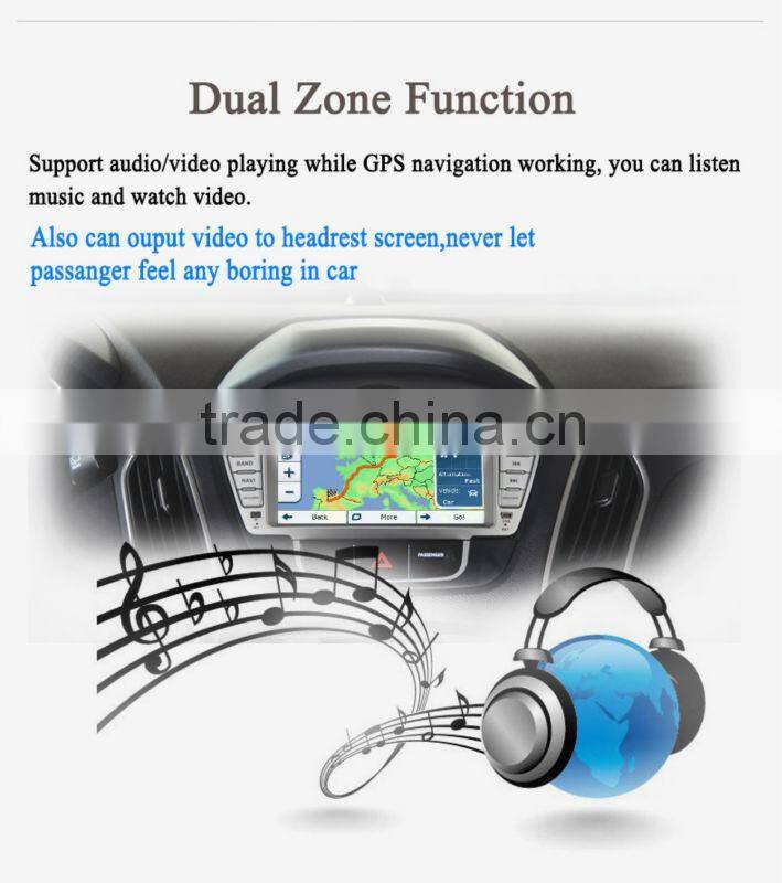 Car DVD GPS for Hyundai IX35 2010-2013 CANBUS Radio DVD BT TV RDS SWC iPod WIFI 3G USB/SD MP3/MP4 Touch Screen Phonebook AUX IN