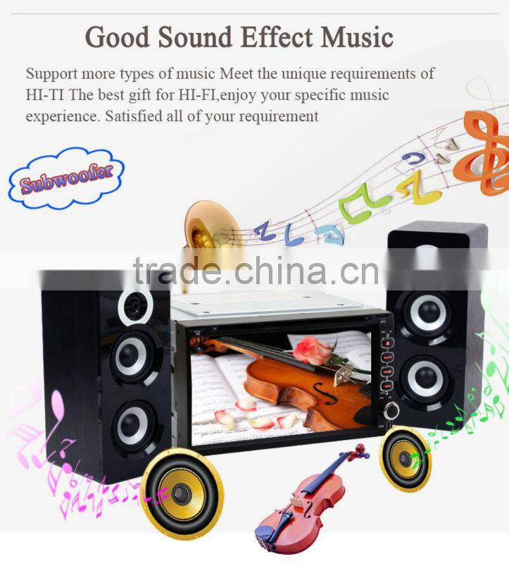 6.95"Digital Touch Screen Car Double Din GPS WINCE6.0Bluetooth Car kit Steering Wheel Control Car Radio DVD GPS USB/SD,AUX,1080P