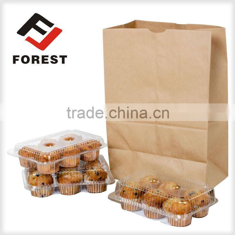 Kraft paper bag, food paper bag and grocery paper bags for sale, food deliver bag