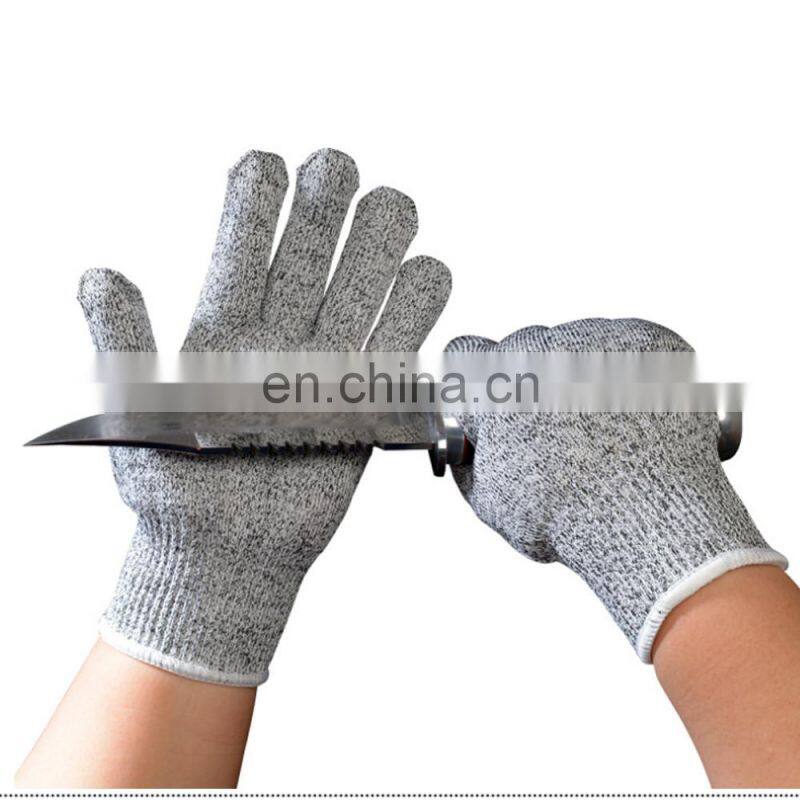 JOHNCOO 5 HDPE Work Gloves EN388 Certified Hand Protection Cut Resistant Safety Gloves