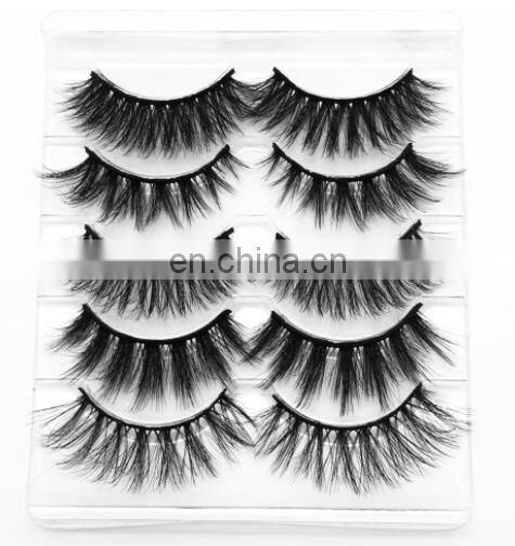 Private Label fake lashes 5 Pairs magnetic eyelashes wholesale eyelash extension kit