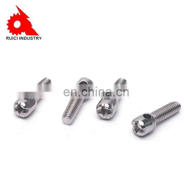 Single hole lead special cross screw m4-m8 for electric meter box