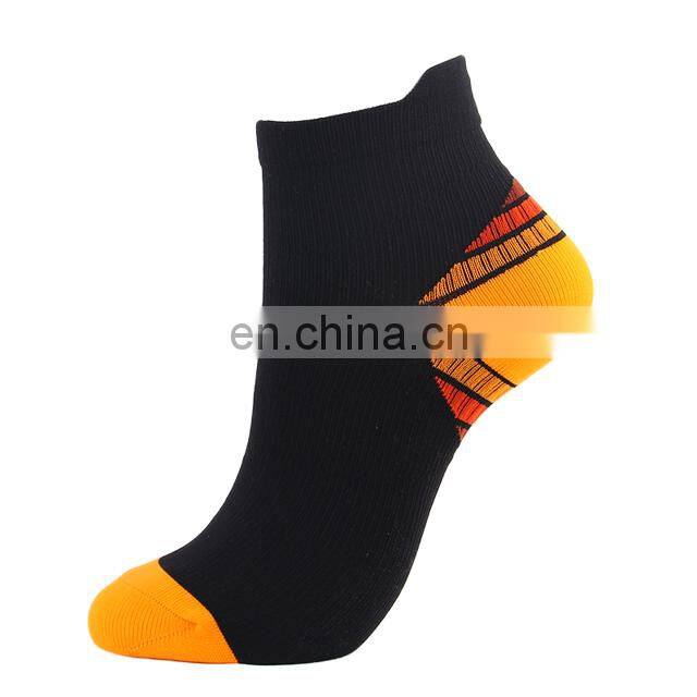 Full Cotton Comfort Basketball Custom Compression Ankle Low Cut Men's Running Socks