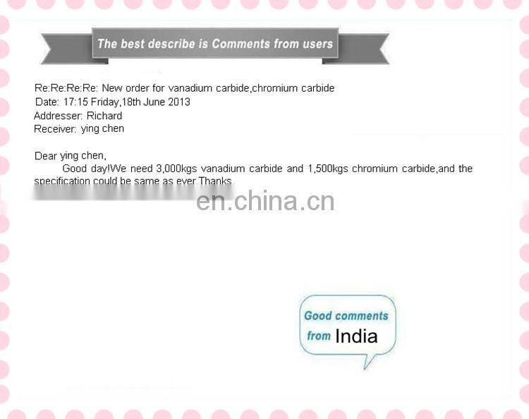 China high hardness High purity molybdenum carbide Chemical powder