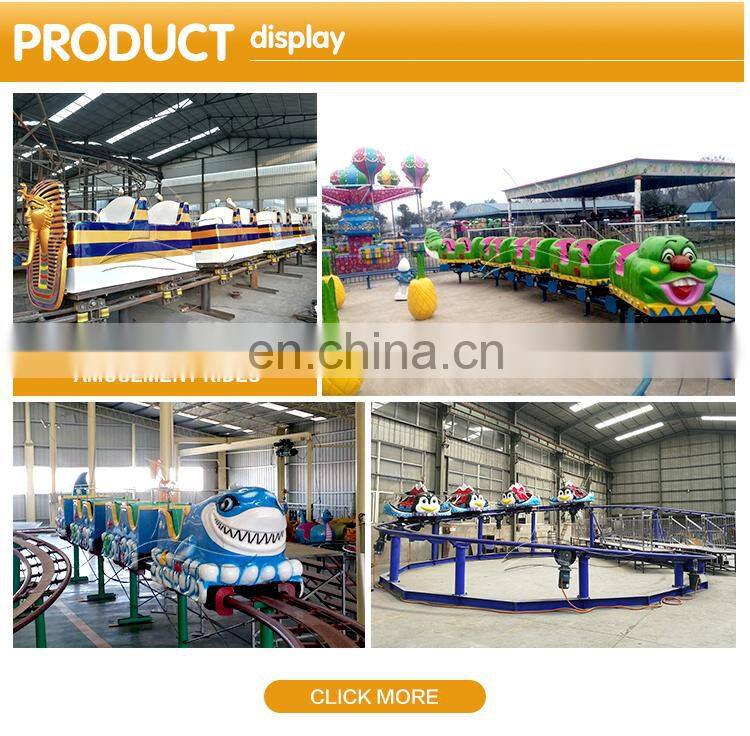Best factory price amusement sliding dragon coaster kids ride