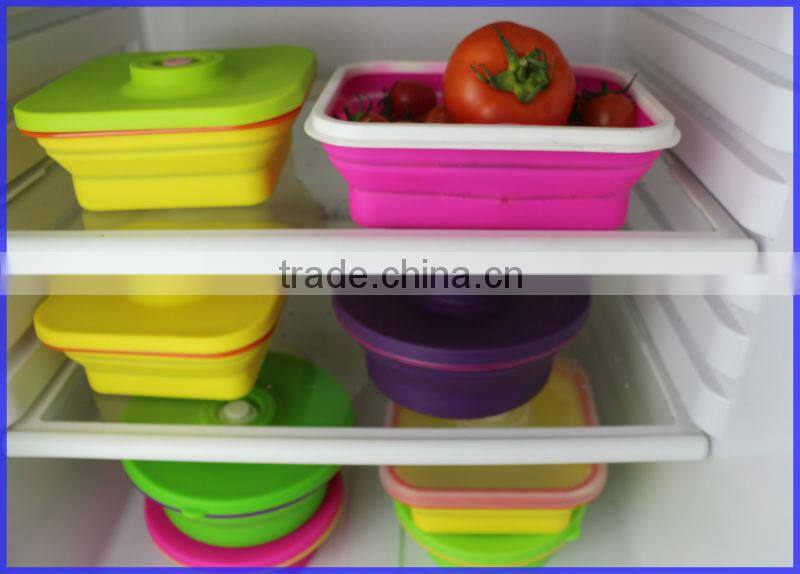 BPA Free And Eco-Friendly pink food storage containers