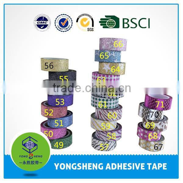 glitter tape adhesive