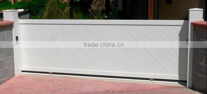 Slat aluminium hand forged gates; aluminium swing gates; aluminium walkway gates