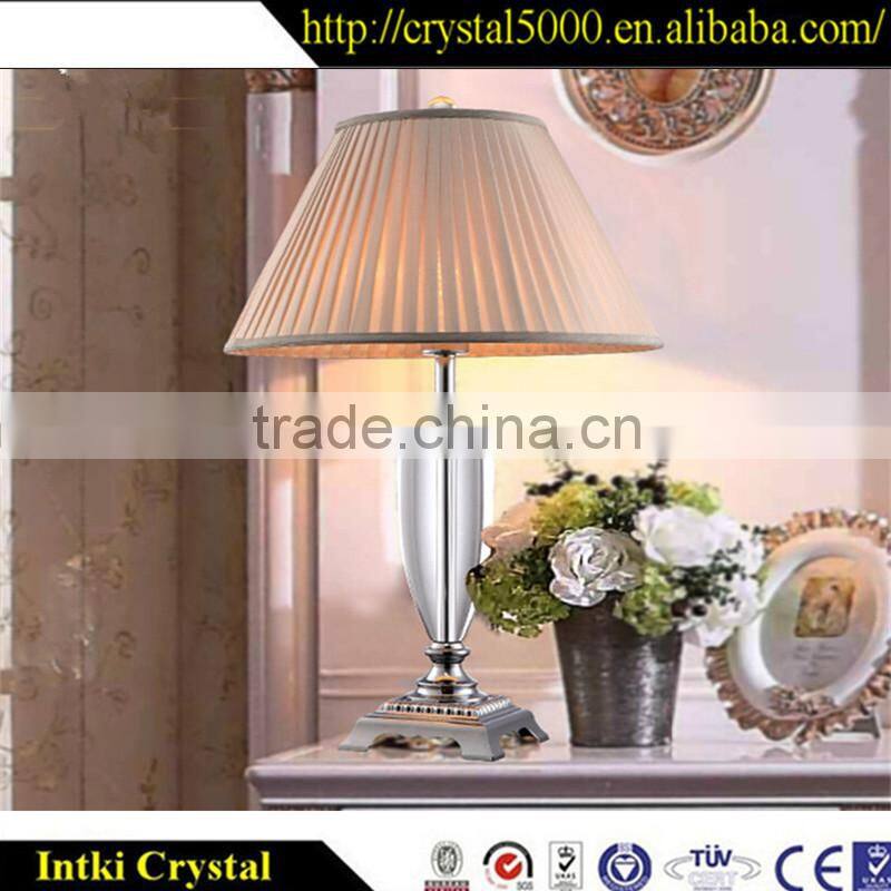 Lovely creative chinese crystal led table lamp