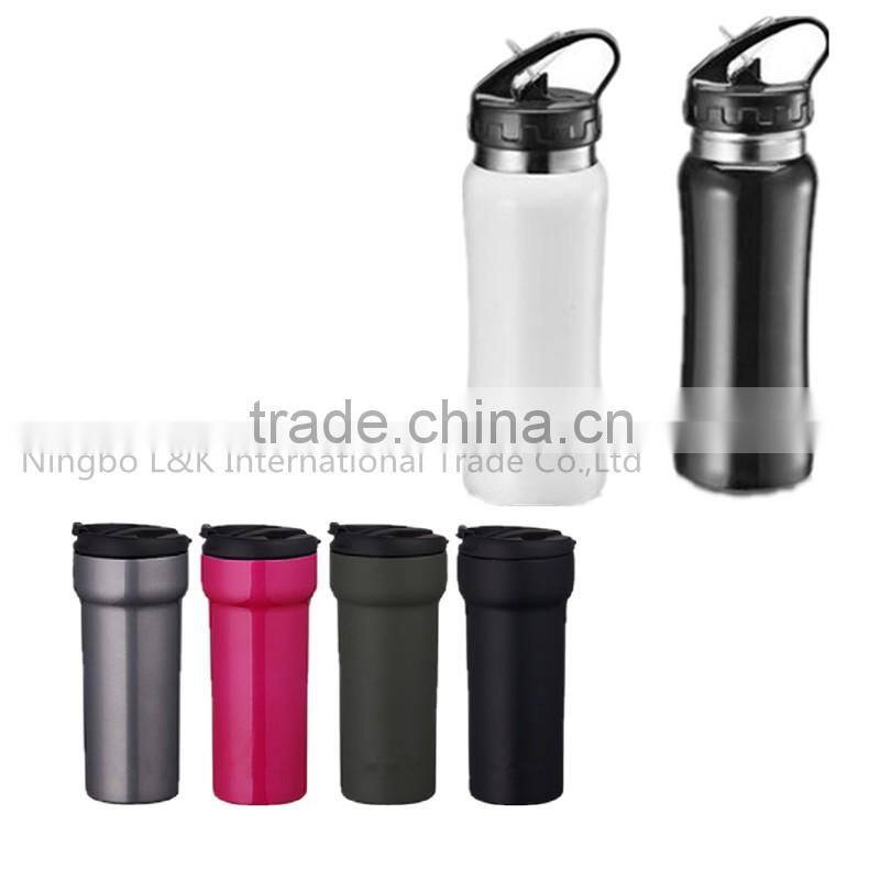 Eco-friendly 750ml stainless steel bottle /sport bottle/water bottle sport