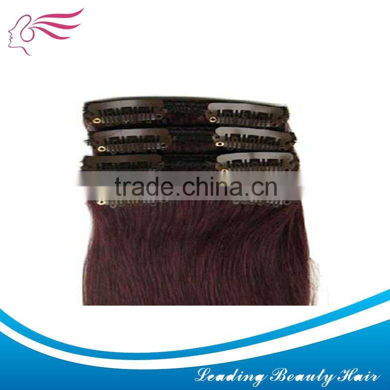 100% remy clip hair extension