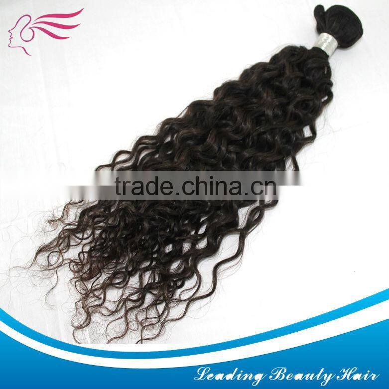 Wholesale brazilian hair made into weft by hand